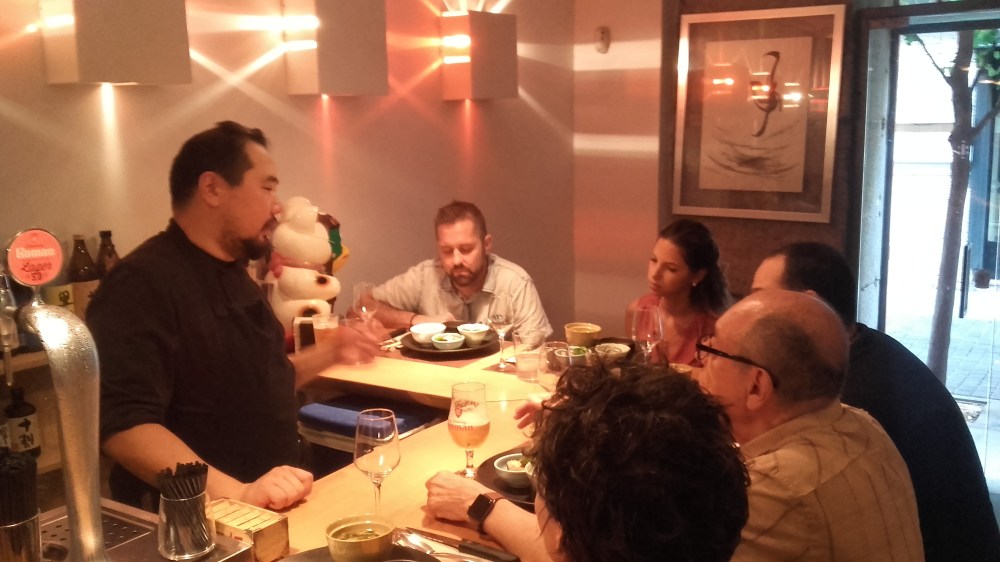 Chef Gohei speaks fluent umami